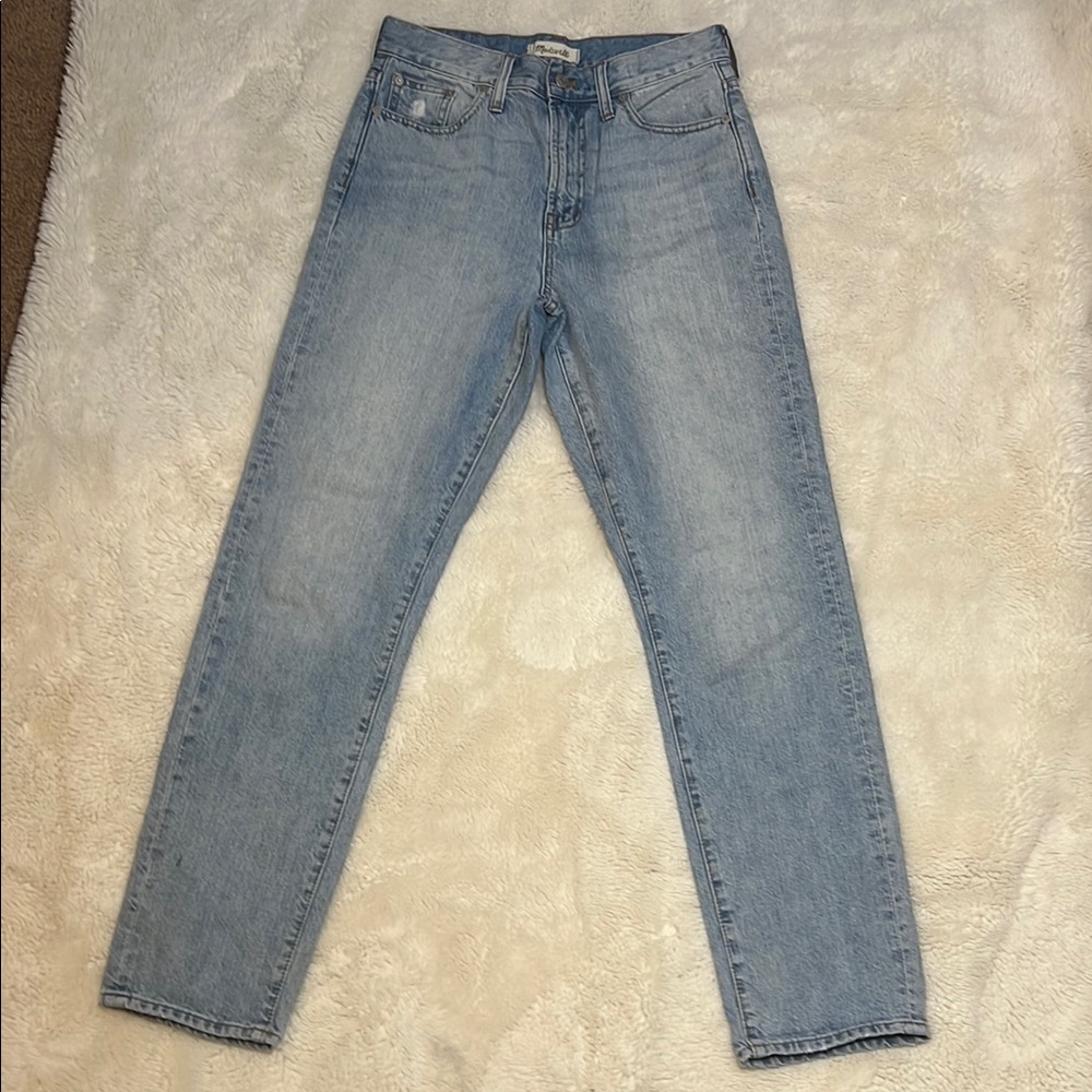 Madewell Faded Blue Denim Jeans